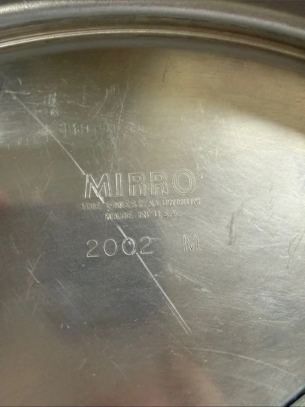 Vintage Mirro Aluminum Cake Carrier Saver Locking Lid Made In USA